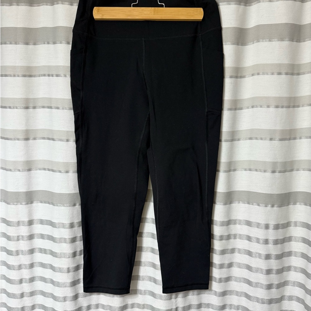 GAP Black Active Leggings, large